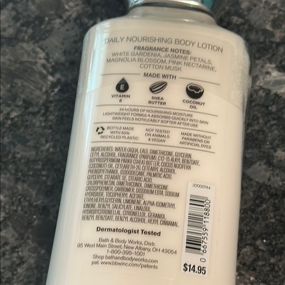 Bath & Body Works HELLO BEAUTIFUL 24 hour Shea Butter & Vitamin E Moisturizer - Picture 5 of 7